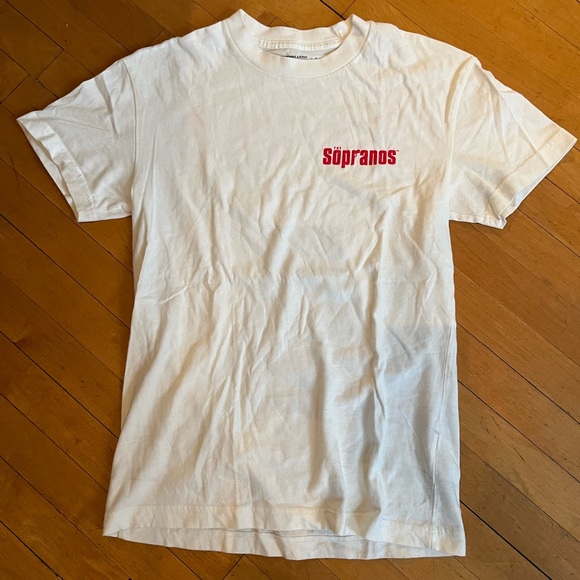 Sopranos White T-Shirt - Picture 1 of 3